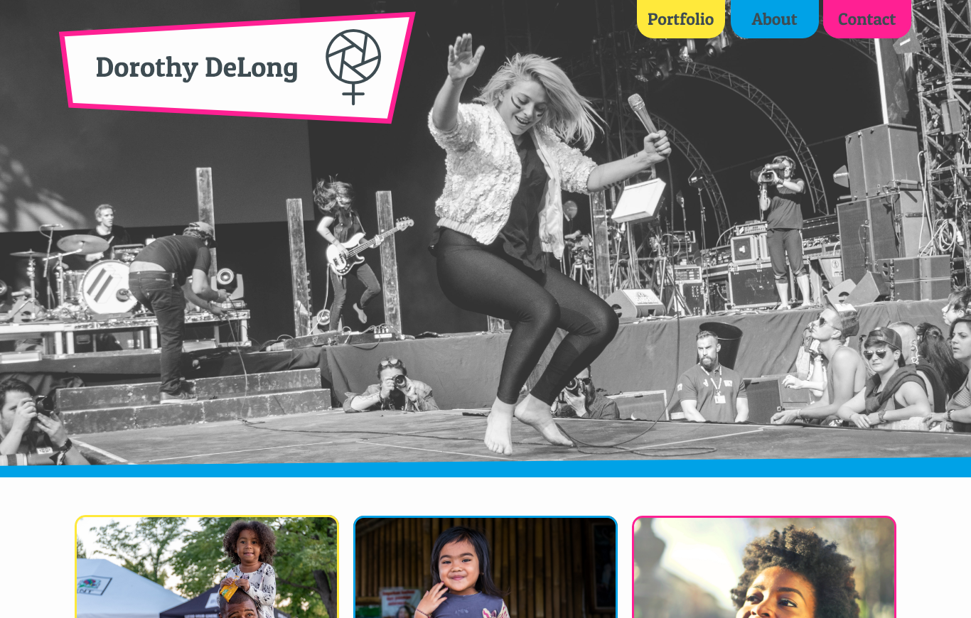 Web Design for Dorothy DeLong